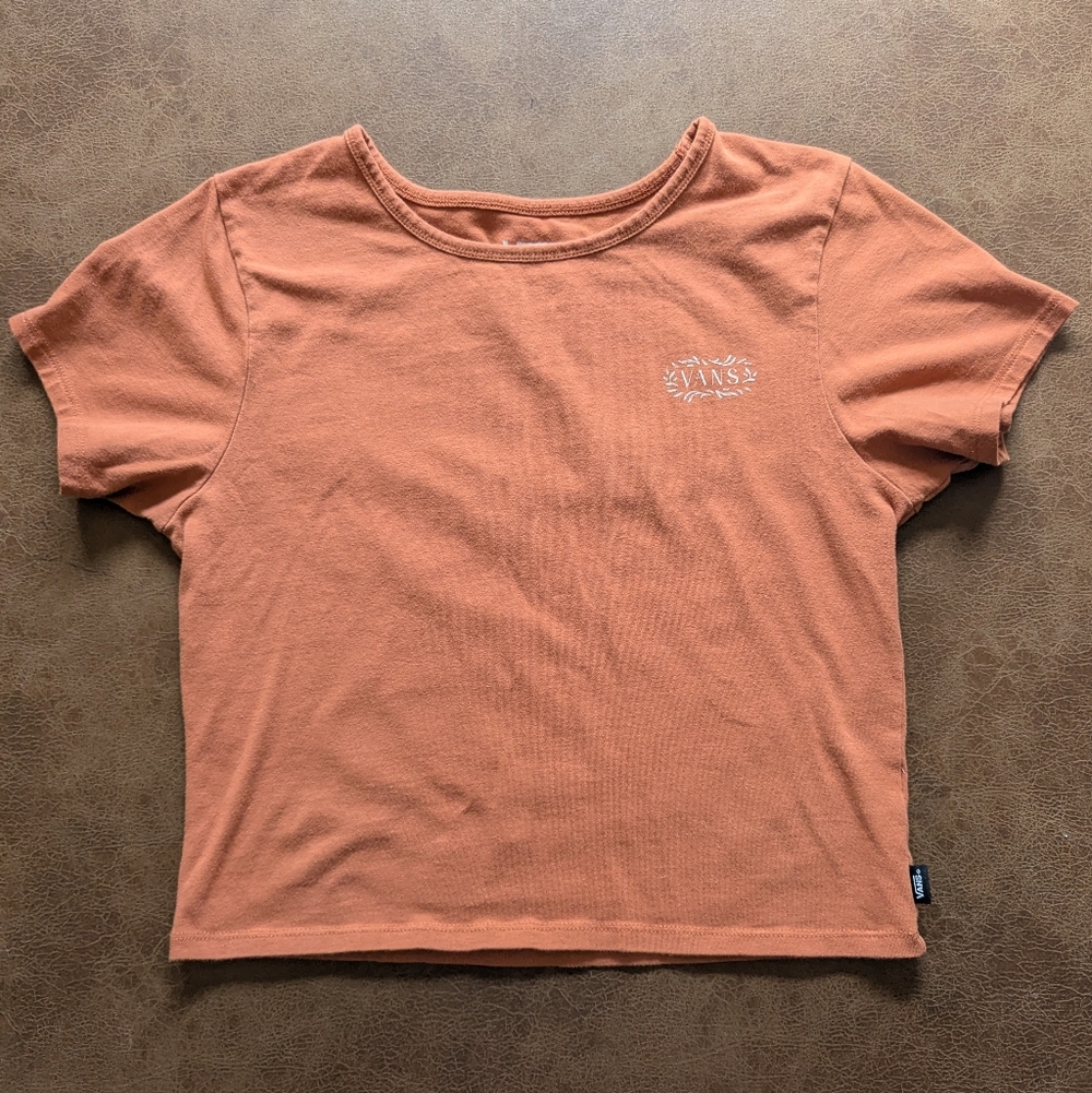 Vans Cropped Short Sleeve Top